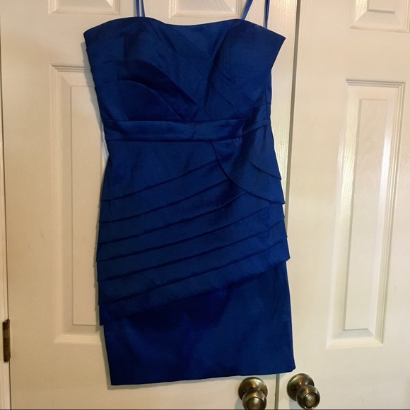 Blue Max & Cleo Strapless Dress - Picture 1 of 3